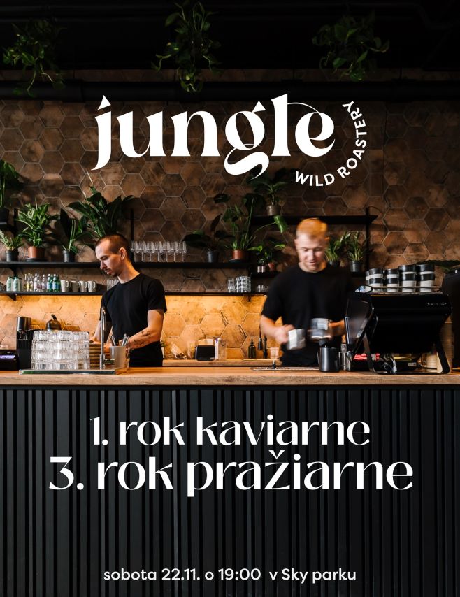 🥳 OSLAVUJEME 🎂 Ani sme sa nenazdali a Jungle oslavuje narodeniny. Pražíme pre vás už tri roky a keby sme sa nemuseli...